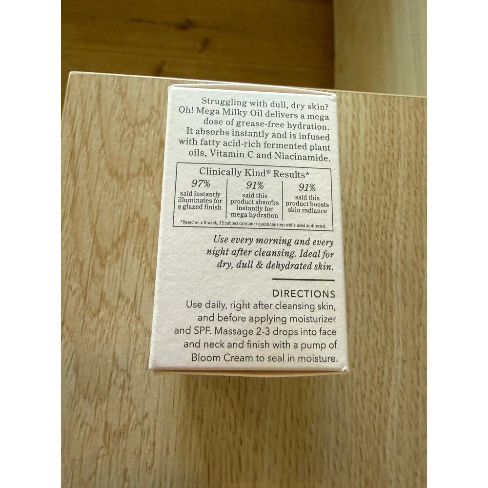$29 New Beekman 1802 OH! Mega Milky Oil Fermented Barrier Boosting Facial Oil - Picture 6 of 7